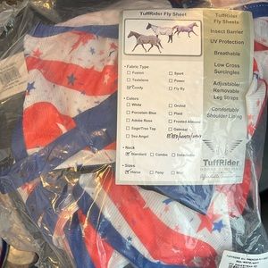 American flag horse fly sheet
